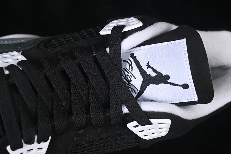 All categories Air Jordan Jordan series basketball shoes Air Jordan 4 LJR version Air Jordan 4 "Fear" AJ4 Joe 4 fear suit replica basketball shoes FQ8138-002